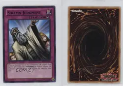 Solemn Judgment 1st Ed. YuGiOh Battle Pack: Epic Dawn #BP01-EN047 0b3 - Image 3