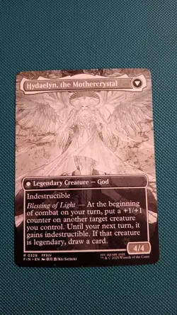 MTG Venat, Heart of Hydaelyn Borderless Final Fantasy Regular #329 - Image 2