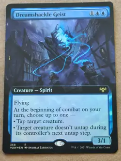 MTG Dreamshackle Geist FOIL 358 Extended Art Innistrad Crimson Vow - Image 1