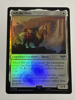 MTG Lord of the Rings Bill the Pony Foil 0003 NM - Image 1