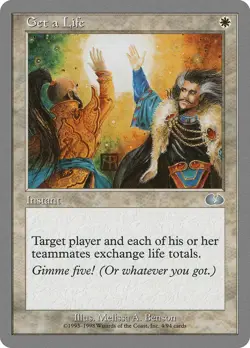 1x Get a Life - LP - Unglued - SPARROW MAGIC mtg - Image 1