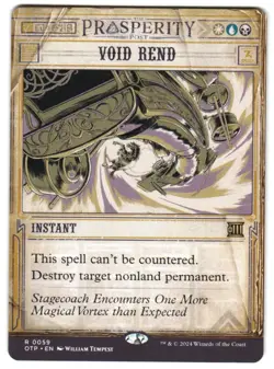 Void Rend 59 Outlaws of Thunder Junction: Breaking News NM MTG - Image 1