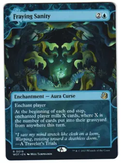 Fraying Sanity 19 Wilds of Eldraine: Enchanting Tales NM MTG - Image 1