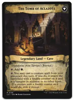 Tarrian's Journal 126 The Lost Caverns of Ixalan NM MTG - Image 2