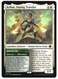 Kellan, Daring Traveler 231 The Lost Caverns of Ixalan NM MTG - Image 1