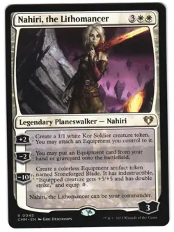 Nahiri, the Lithomancer 45 Commander Masters NM MTG - Image 1