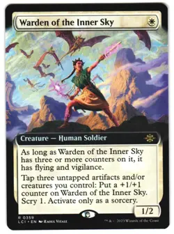 Warden of the Inner Sky (Extended Art) 359 The Lost Caverns of Ixalan NM MTG - Image 1