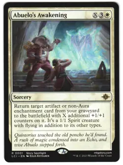 Abuelo's Awakening 1 The Lost Caverns of Ixalan NM MTG - Image 1
