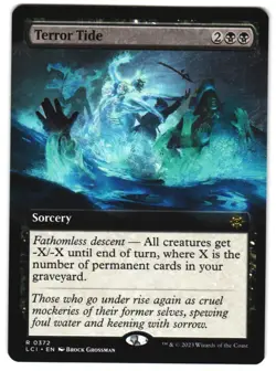Terror Tide (Extended Art) 372 The Lost Caverns of Ixalan NM MTG - Image 1