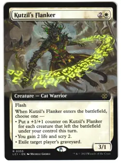 Kutzil's Flanker (Extended Art) 355 The Lost Caverns of Ixalan NM MTG - Image 1