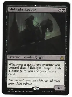 Midnight Reaper 86 Ravnica Remastered NM MTG - Image 1