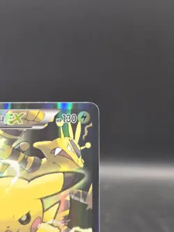 Pokemon TCG Pikachu ex XY124 Black Star Promo Holo LP Read - Image 3