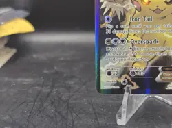 Pokemon TCG Pikachu ex XY124 Black Star Promo Holo LP Read - Image 4