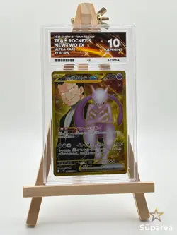 Team Rocket's Mewtwo ex | 130/098 UR | Glory of Team Rocket Pokemon | Japanese - Image 1