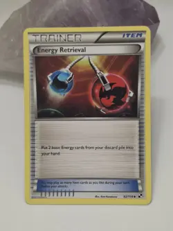 Energy Retrieval 92/114 Uncommon Pokemon Black & White M/NM - Image 1