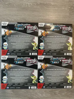 Pokemon Black Bolt And White Flare Unova Poster Collection Box - Lot Of 4 - Image 2