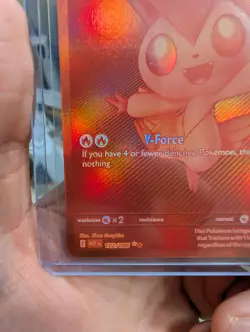 Pokemon Victini English Black Bolt White Flare 172/086 BWR - NM Minor Damage - Image 5