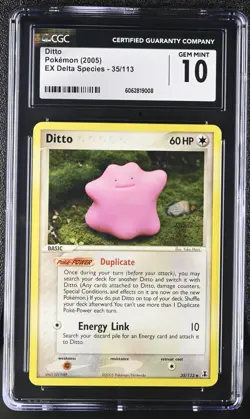 2005 Pokemon Delta Species Ditto #35 (CGC 10) - Image 1