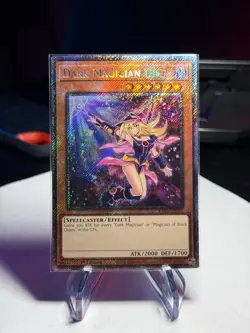 Yugioh Dark Magician Girl Alternate Art Platinum Secret Rare RA04-EN107 NM - Image 1