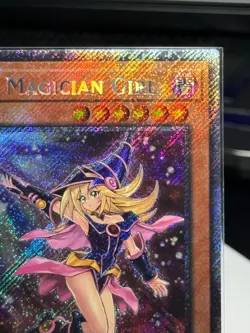 Yugioh Dark Magician Girl Alternate Art Platinum Secret Rare RA04-EN107 NM - Image 3