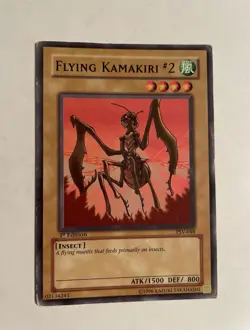 Yugioh Flying Kamakiri #2 PSV-048 Pharaoh's Servant 1st Edition - HP - Image 1