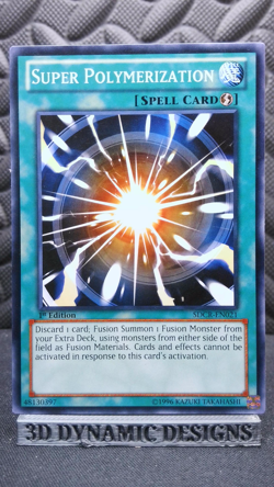 | Yugioh Super Polymerization SDCR-EN021 1st Edition NM 🔥 | - Image 1