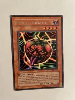 Yugioh Mystic Tomato MRL-094 Magic Ruler- Rare Unlimited Edition - MP - Image 1