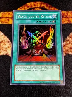🔥YUGIOH • BLACK LUSTER RITUAL • SUPER RARE • SYE-025 • UNLIMITED • NM🔥 - Image 2