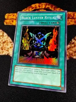 🔥YUGIOH • BLACK LUSTER RITUAL • SUPER RARE • SYE-025 • UNLIMITED • NM🔥 - Image 3