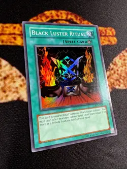 🔥YUGIOH • BLACK LUSTER RITUAL • SUPER RARE • SYE-025 • UNLIMITED • NM🔥 - Image 4
