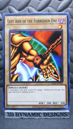 | Yugioh Left Arm of the Forbidden One LDK2-ENY06 NM 🔥 | - Image 1