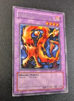 Darkfire Dragon - LOB-019 - Rare - Unlimited Edition - Yugioh LP - Image 2