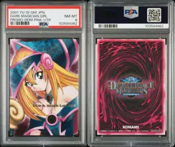 PSA 8 2001 Dark Magician Girl DDM Promo Secret Rare YuGiOh Japanese NM-MT - Image 3