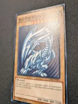 Blue Eyes White Dragon - LDK2-ENK01 - Original Art - Yugioh - LP - Image 4