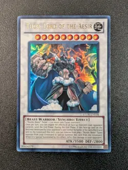 Yugioh Thor, Lord of the Aesir STOR-EN038 Ultra Rare Unlimited Edition - Image 1