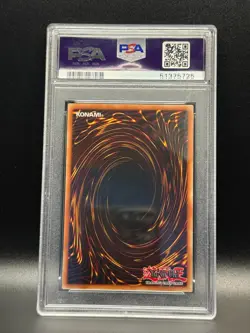 PSA 8 NM-MT Dark Hole 052 2010-17 LOB Reprint Holo Yugioh Card - Image 2