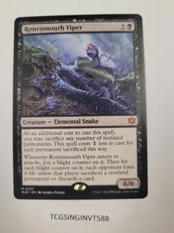 Rottenmouth Viper NM Free Shipping in Canada !! - Image 1