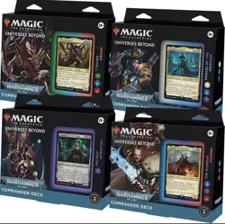 MTG Magic the Gathering Warhammer 40K Commander Decks, Set Of 4, Sealed 195166173474 - Image 1