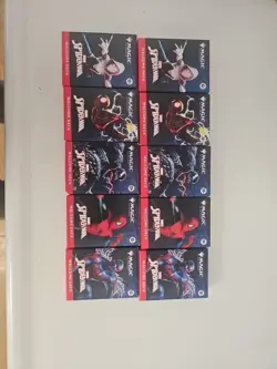 2025SDCC Magic The Gathering x Spider-Man Complete Welcome Deck Set of 5 - Image 1