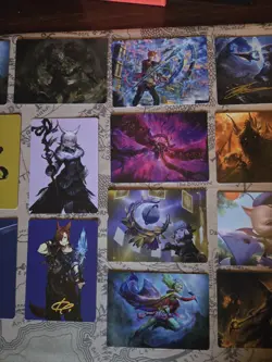 MTG 23 Final Fantasy Art Cards Near Mint **See Description** - Image 3