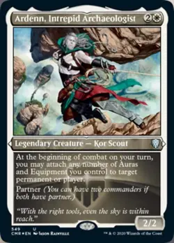 MTG English Ardenn, Intrepid Archaeologist (Foil Etched) NM Foil - Image 1