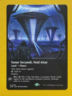 Susur Secundi, Void Altar (Borderless) Edge of Eternities Regular - Image 1