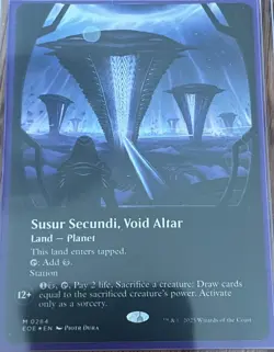 Susur Secundi, Void Altar (Borderless) Edge of Eternities Regular - Image 1