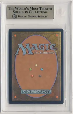 Graded Chinese Deep-Sea Serpent BGS Beckett 9.5 w/2x10 Portal MTG Magic Misprint - Image 2