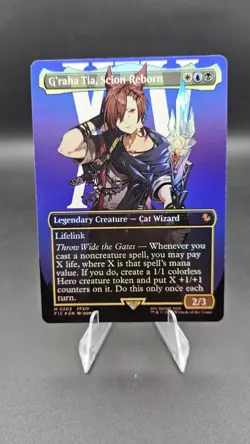 G'raha Tia, Scion Reborn MTG (Borderless Foil) Commander FIC 0203 FFXIV EDH - Image 1