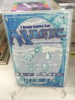 MTG: ICE AGE empty SCALED WURM Booster Pack wrapper, Booklet, & 15 Card Lot - Image 3