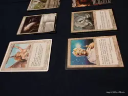 Magic The Gathering 8 Card Lot Including Enlightened Tutor Serra Angel And More - Image 2