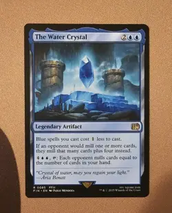 MTG The Water Crystal x1 NM from Final Fantasy - Image 1