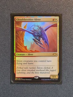 MTG Cloudshredder Sliver - Foil - MH1 - Near Mint+ Condition - Image 1