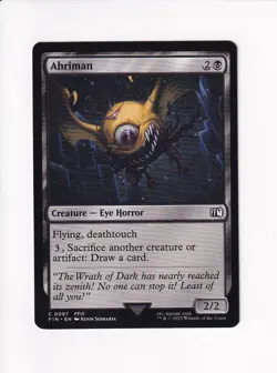 MAGIC THE GATHERING MTG FINAL FANTASY AHRIMAN (#1) - Image 1